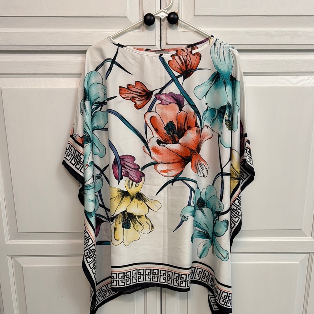 Chico's Floral Multicolor Blouse